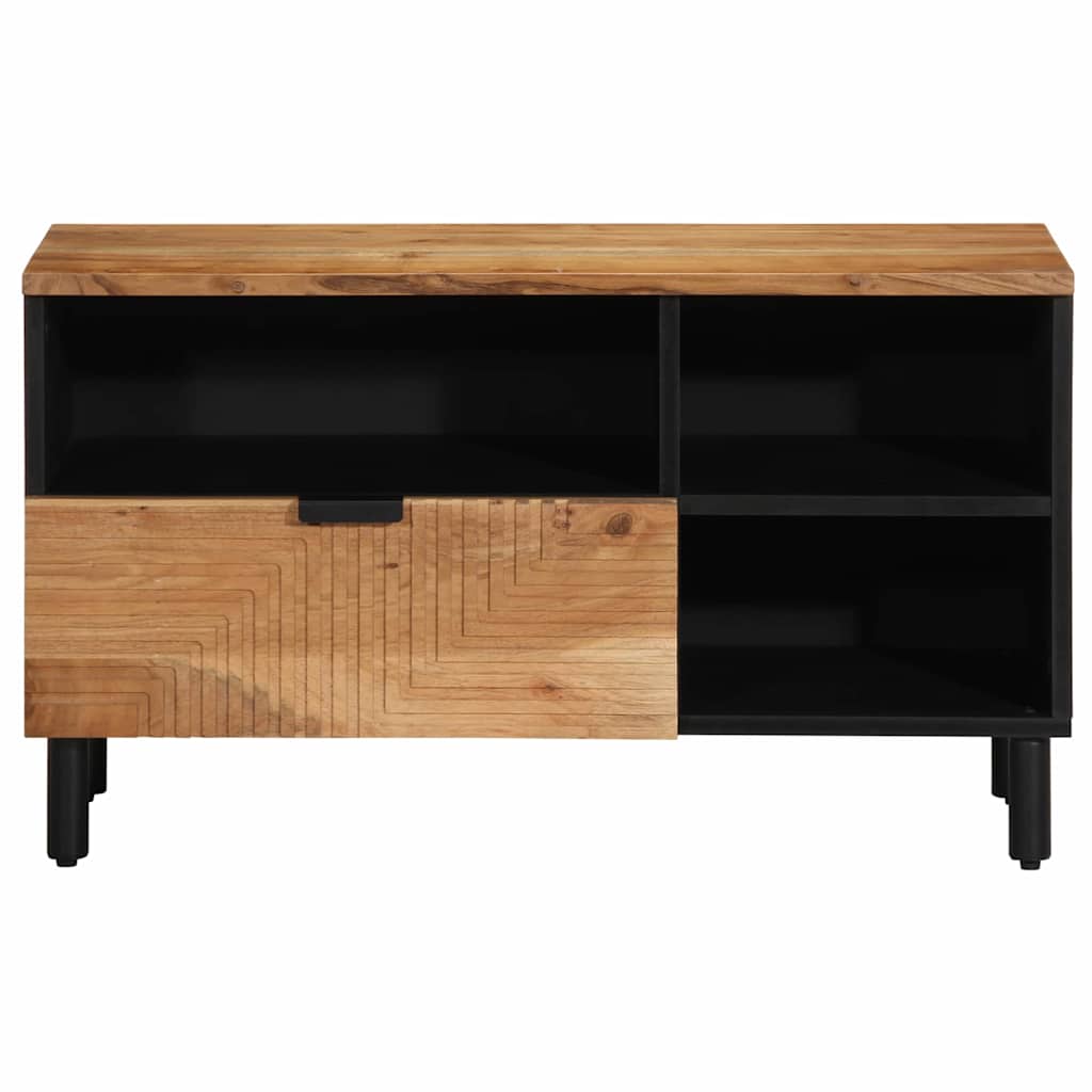 TV ormar s ladicama Smeđa 80 x 33 x 46 cm Čvrsto drvo manga