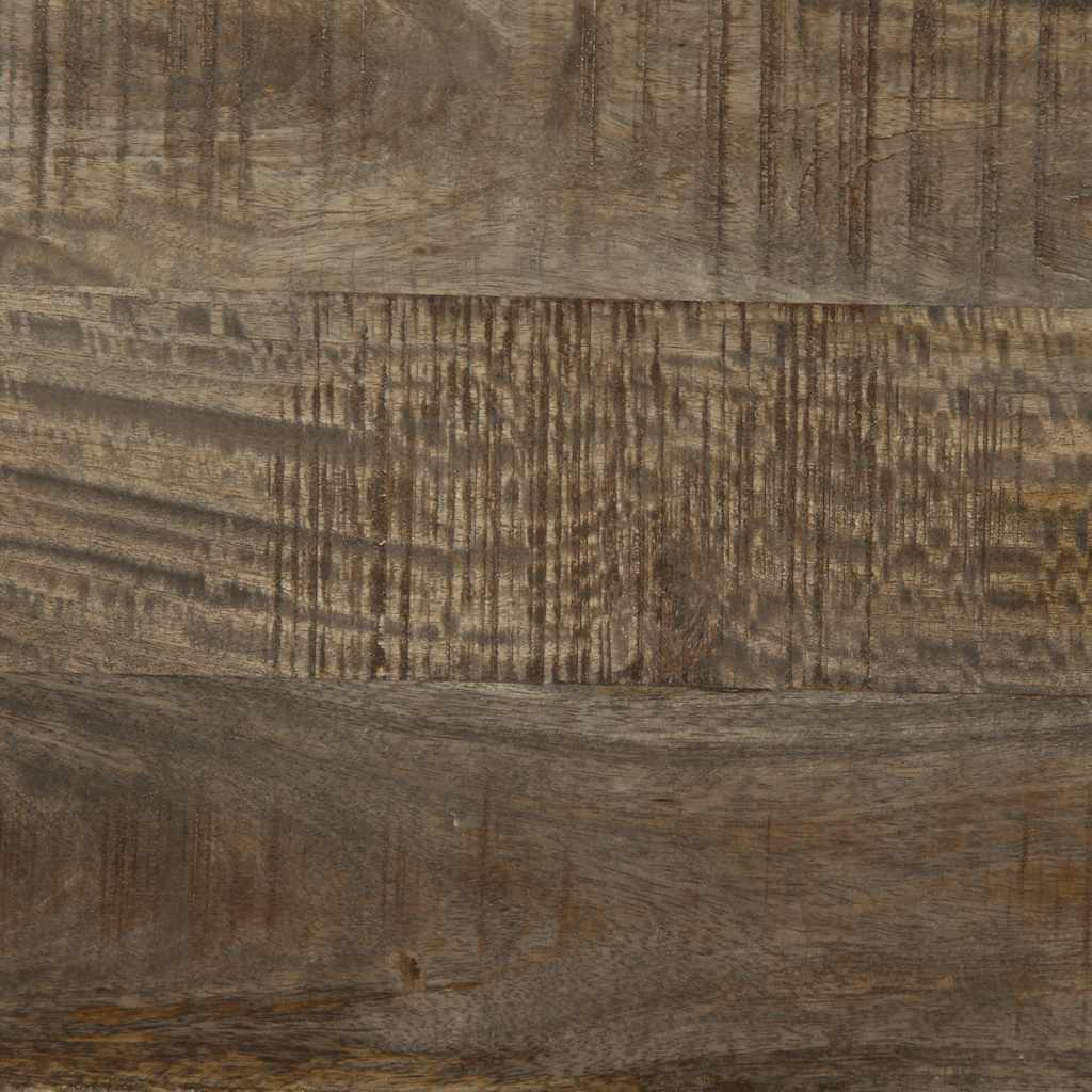 Noćni ormarići 2 kom svijetlo sivi 40x33x46 cm Puno drvo Mango