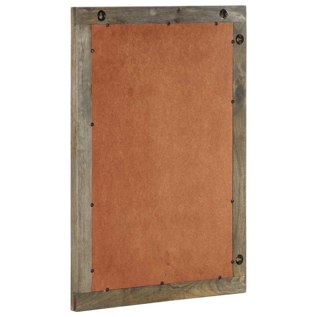 Ogledalo za kupaonicu 50x2,5x70 cm Puno drvo Mango