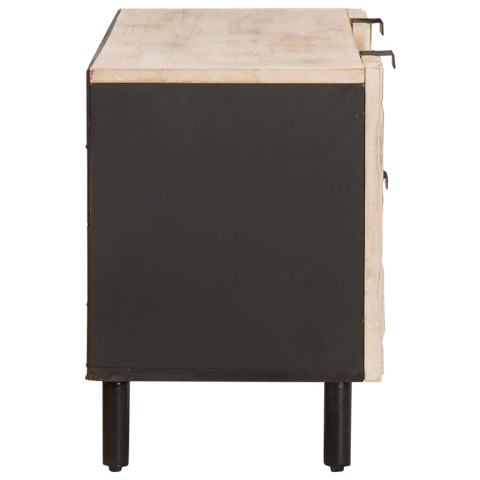 TV ormar Finš bijelog pranja 105 x 33 x 46 cm Čvrsto drvo manga