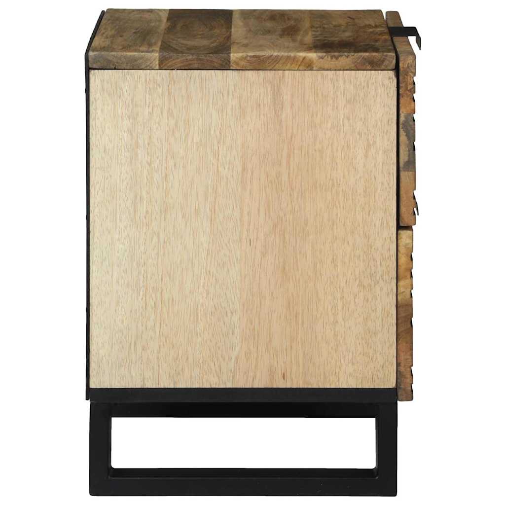 Noćni ormar Prirodna 40 x 33 x 46 cm Konstruirano drvo