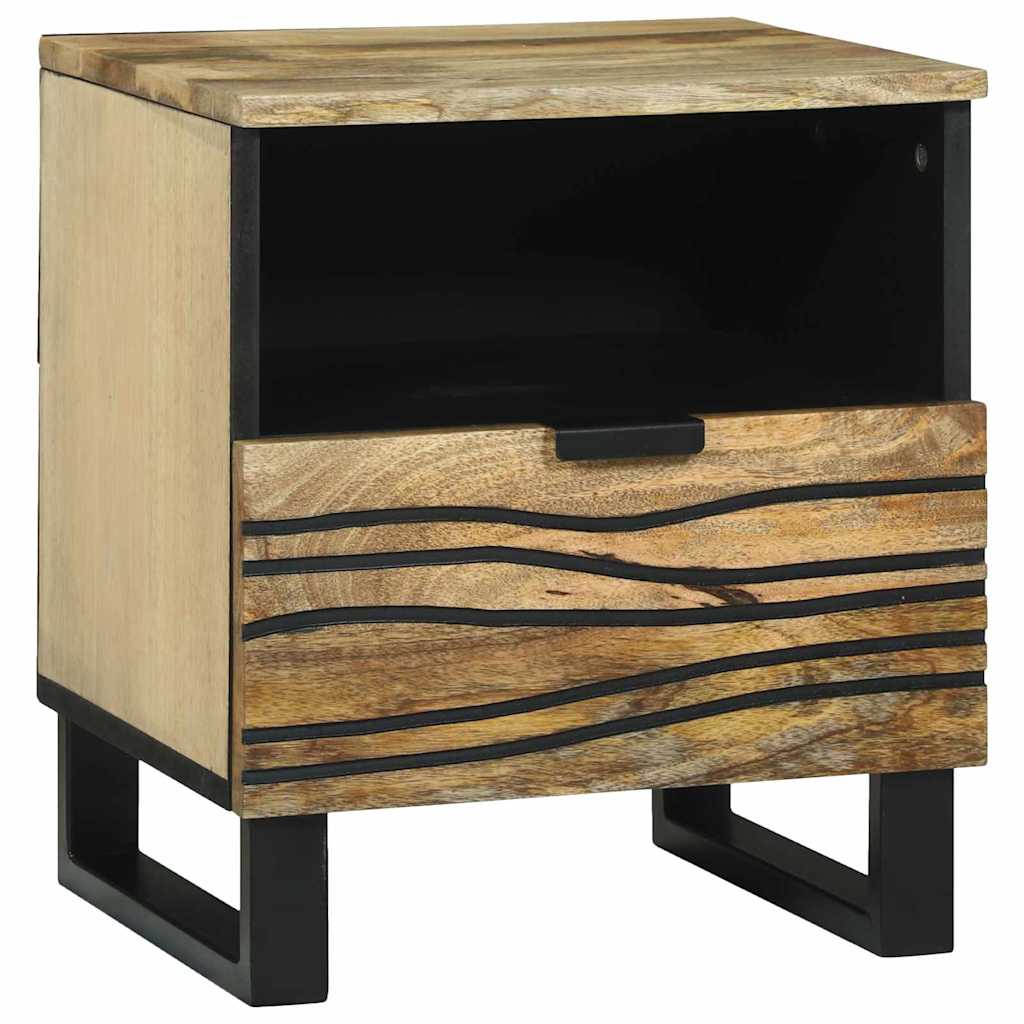 Noćni ormar 2 kom. Prirodna 40 x 33 x 46 cm Konstruirano drvo