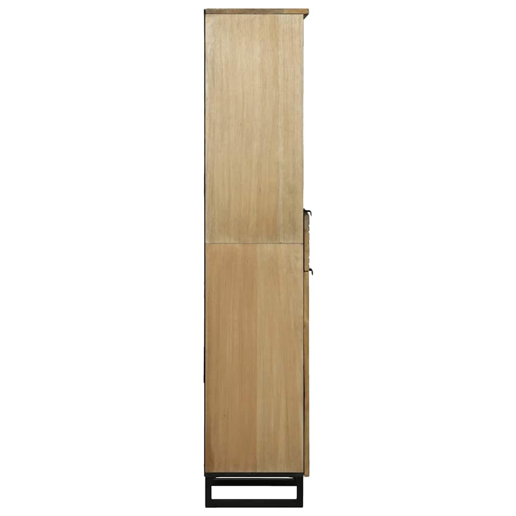 Kupaonski ormar Prirodna 38 x 33 x 160 cm Konstruirano drvo