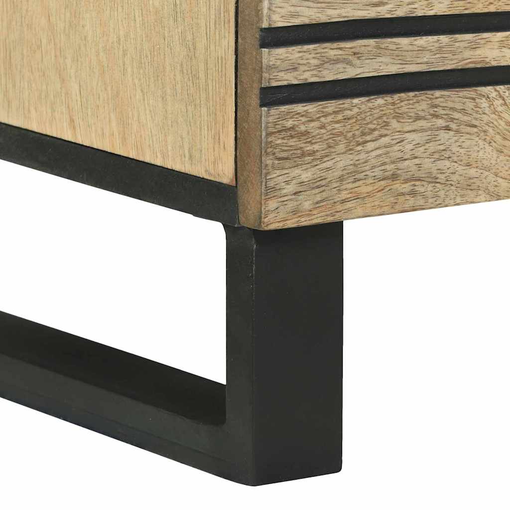 Komoda Smeđa 80 x 33 x 75 cm masivno drvo manga