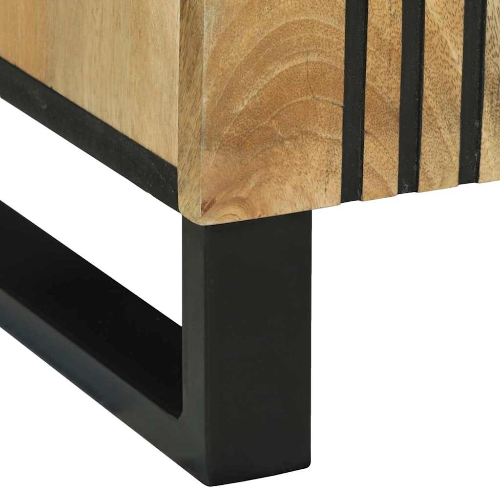 Komoda Smeđa 90 x 33 x 75 cm masivno drvo manga