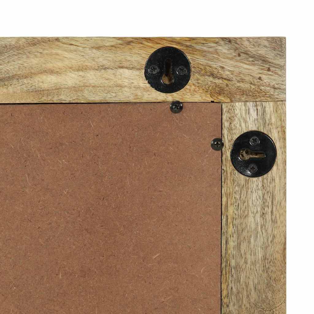 Zrcalo za kupaonicu Pravokutni Prirodna 50 x 2,5 x 70 cm