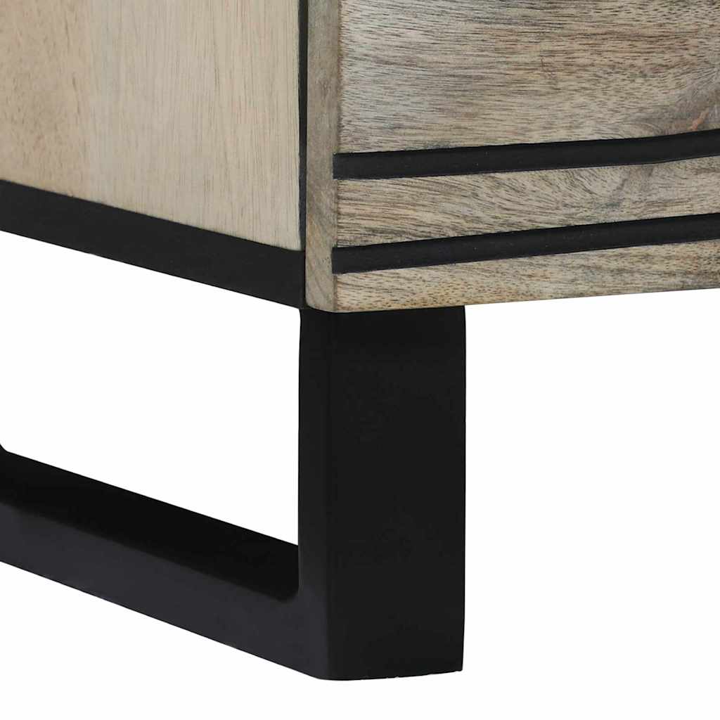 Kreveta s ladicama Bijelo 60 x 33.5 x 75 cm masivno drvo manga