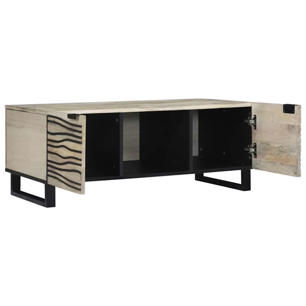 Kava Stol Bijela 100 x 54 x 40 cm Konstruirano drvo