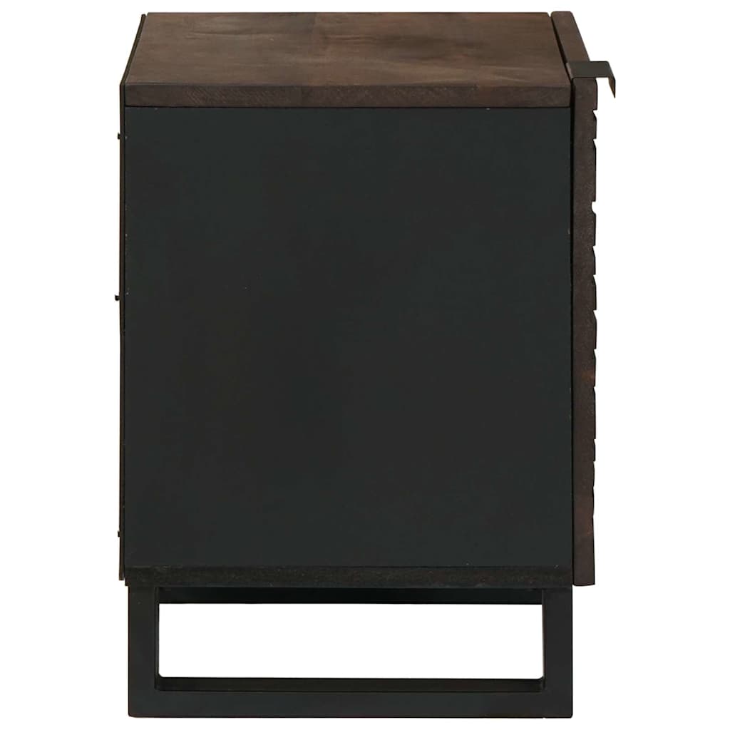 Noćni ormar 2 pcs Orah 40 x 33 x 46 cm Konstruirano drvo