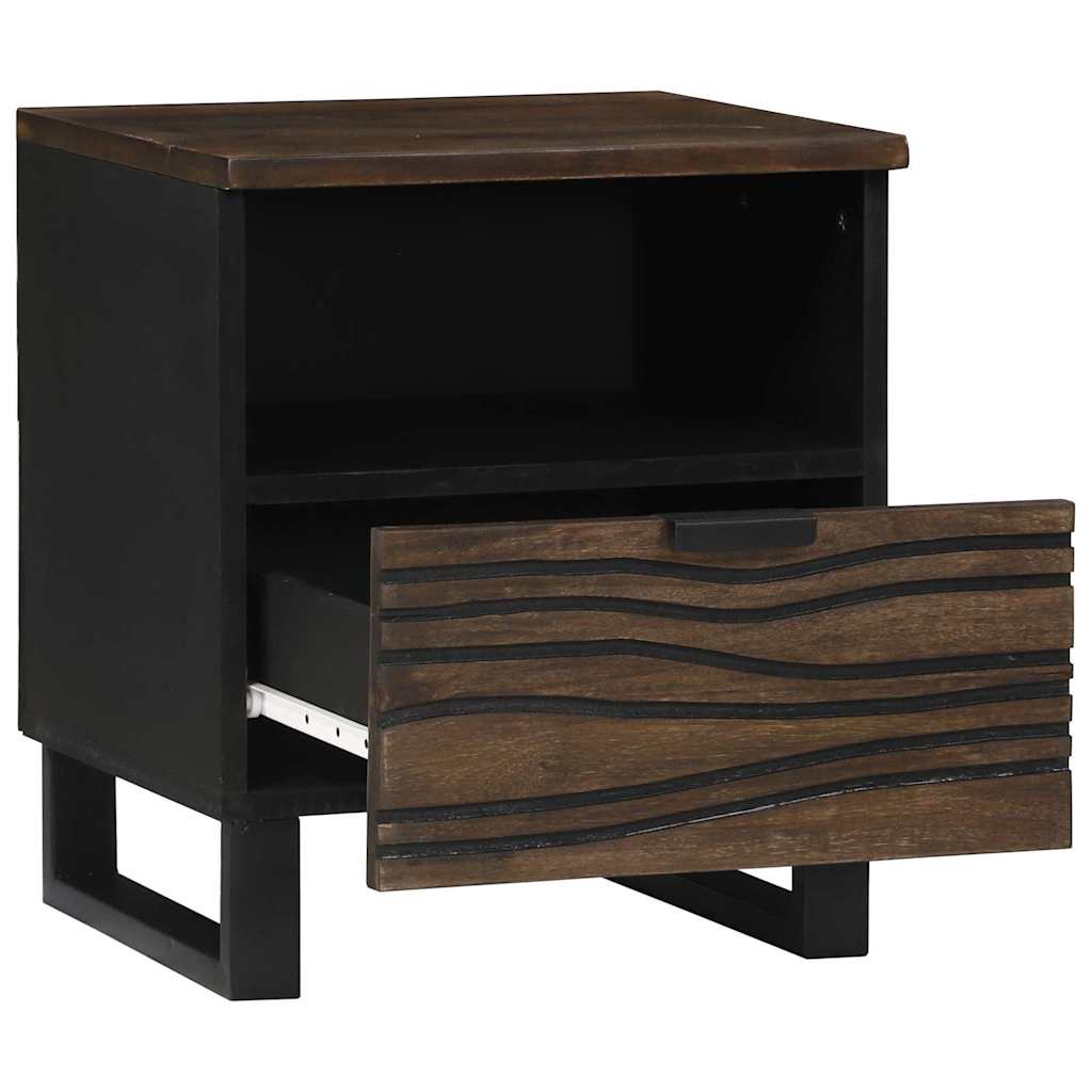 Noćni ormar 2 pcs Orah 40 x 33 x 46 cm Konstruirano drvo
