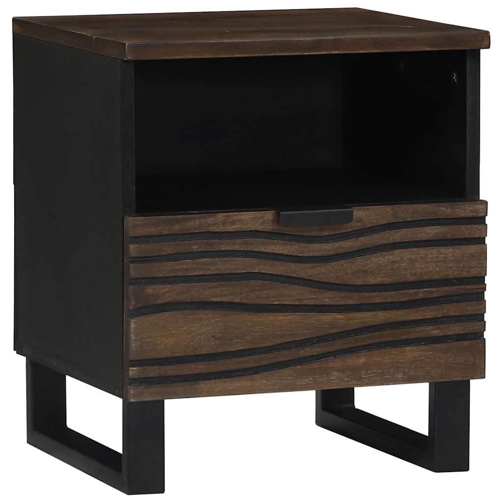 Noćni ormar 2 pcs Orah 40 x 33 x 46 cm Konstruirano drvo