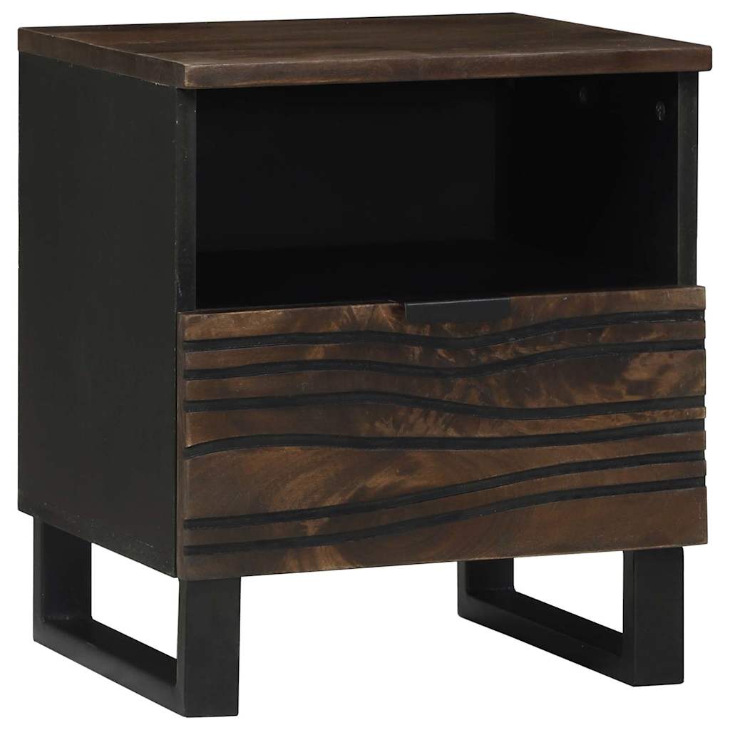 Noćni ormar 2 pcs Orah 40 x 33 x 46 cm Konstruirano drvo