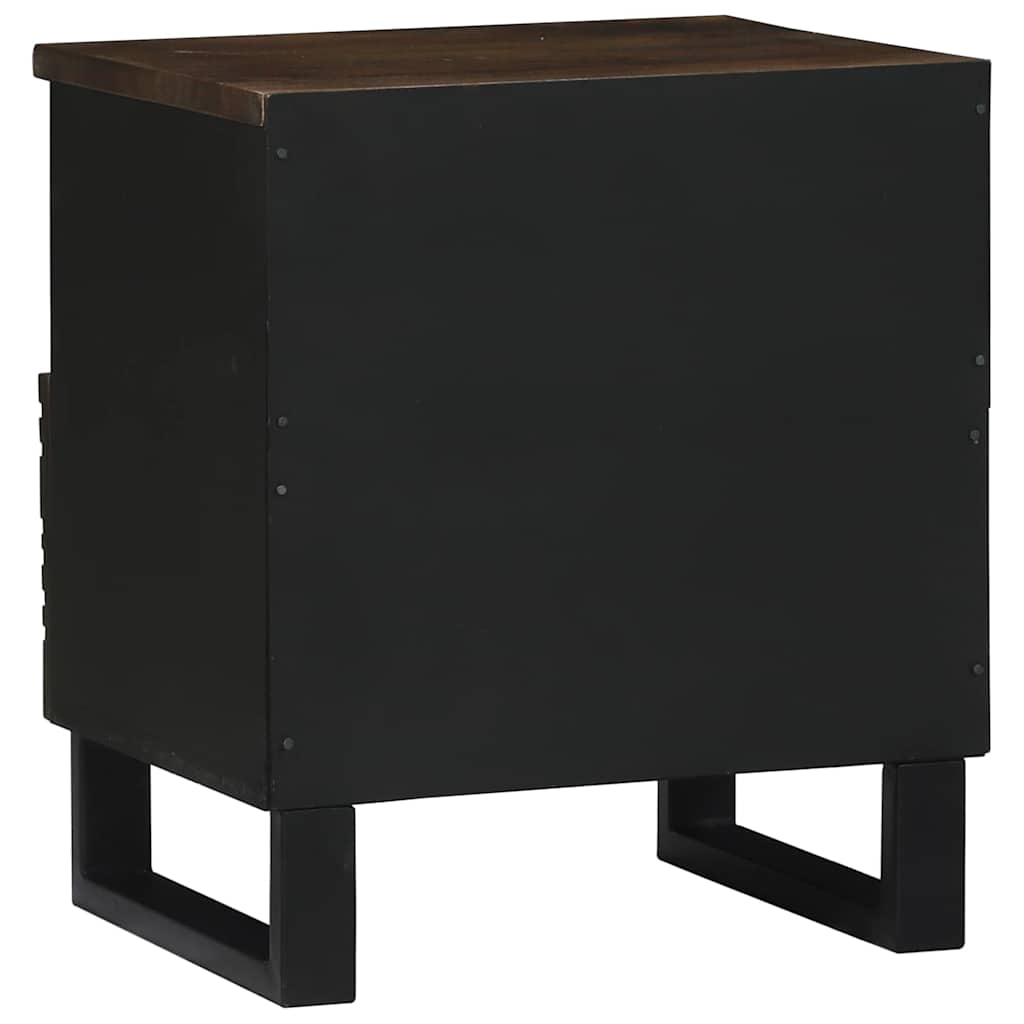 Noćni ormar 2 pcs Orah 40 x 33 x 46 cm Konstruirano drvo
