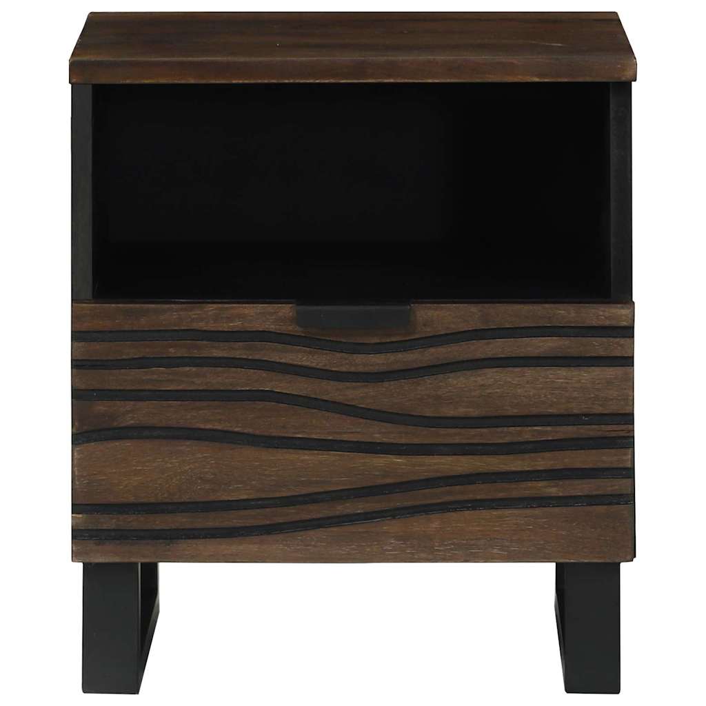 Noćni ormar 2 pcs Orah 40 x 33 x 46 cm Konstruirano drvo