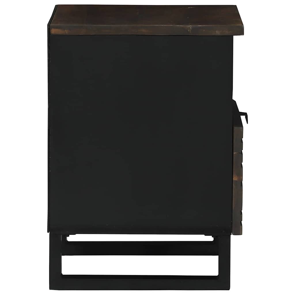 Noćni ormar 2 pcs Orah 40 x 33 x 46 cm Konstruirano drvo