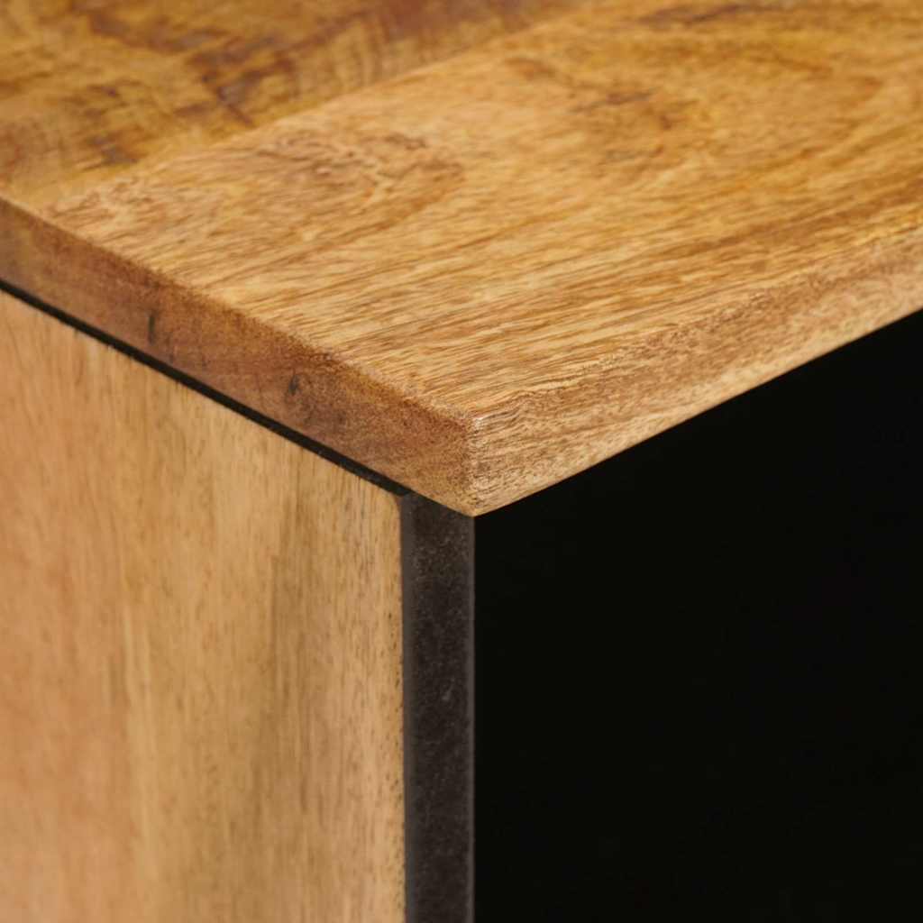 TV ormar s ladicama Smeđa 100 x 33 x 46 cm Čvrsto drvo manga