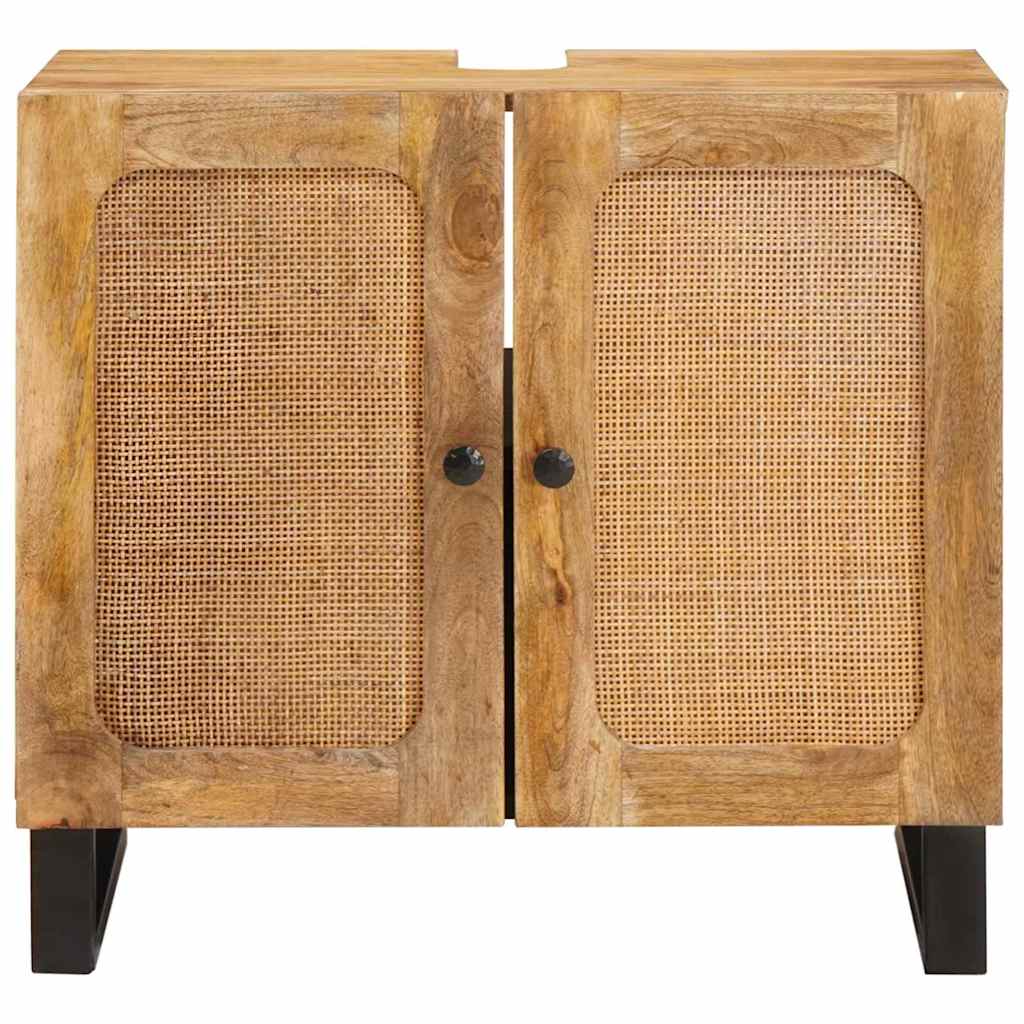 Kupaonski ormarić za sudoper s policom Smeđa 62 x 33 x 58 cm