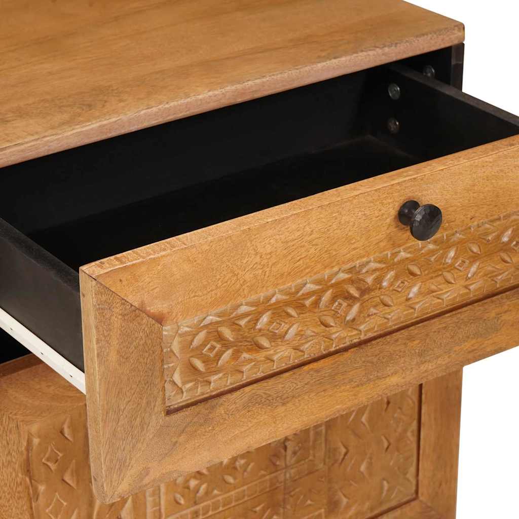 Noćni ormar Svijetlosmeđa 50 x 33 x 60 cm Konstruirano drvo