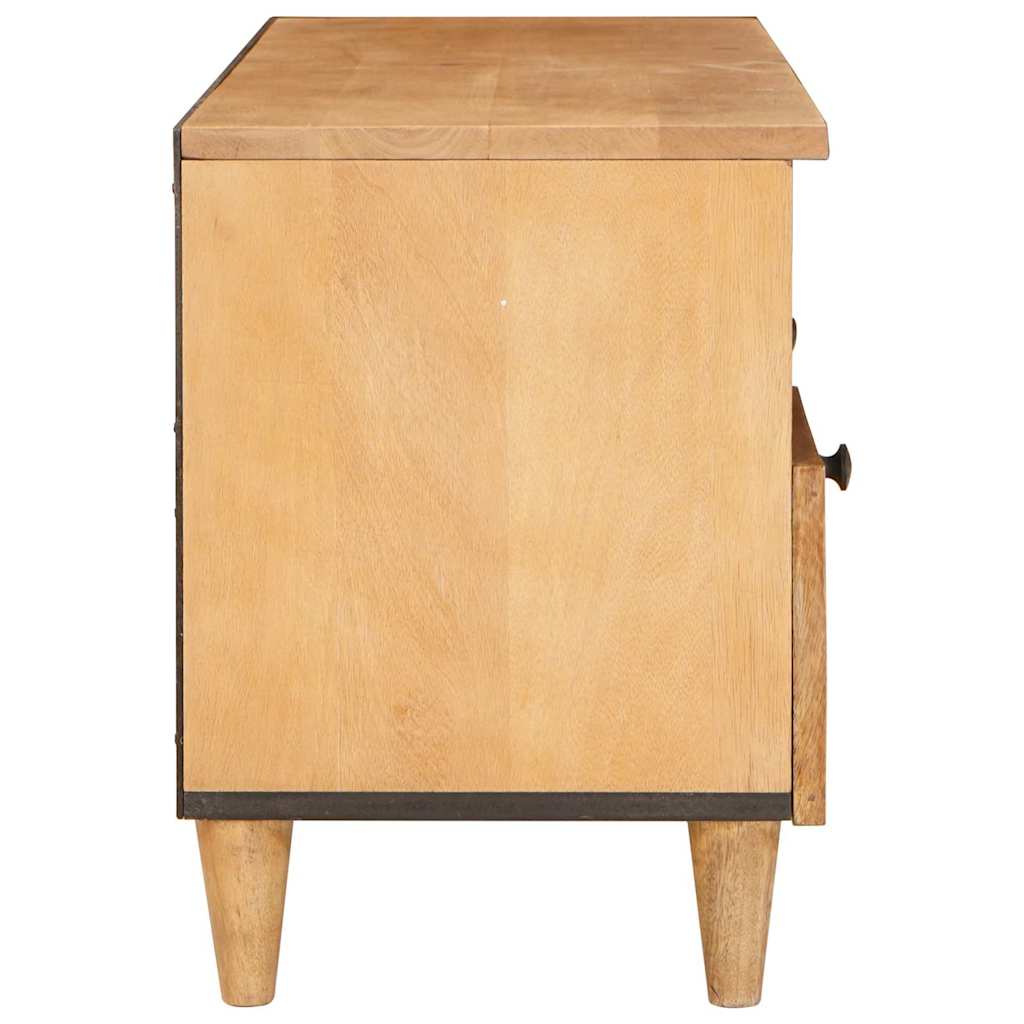TV ormar s ladicama 100 x 33 x 46 cm Čvrsto drvo manga