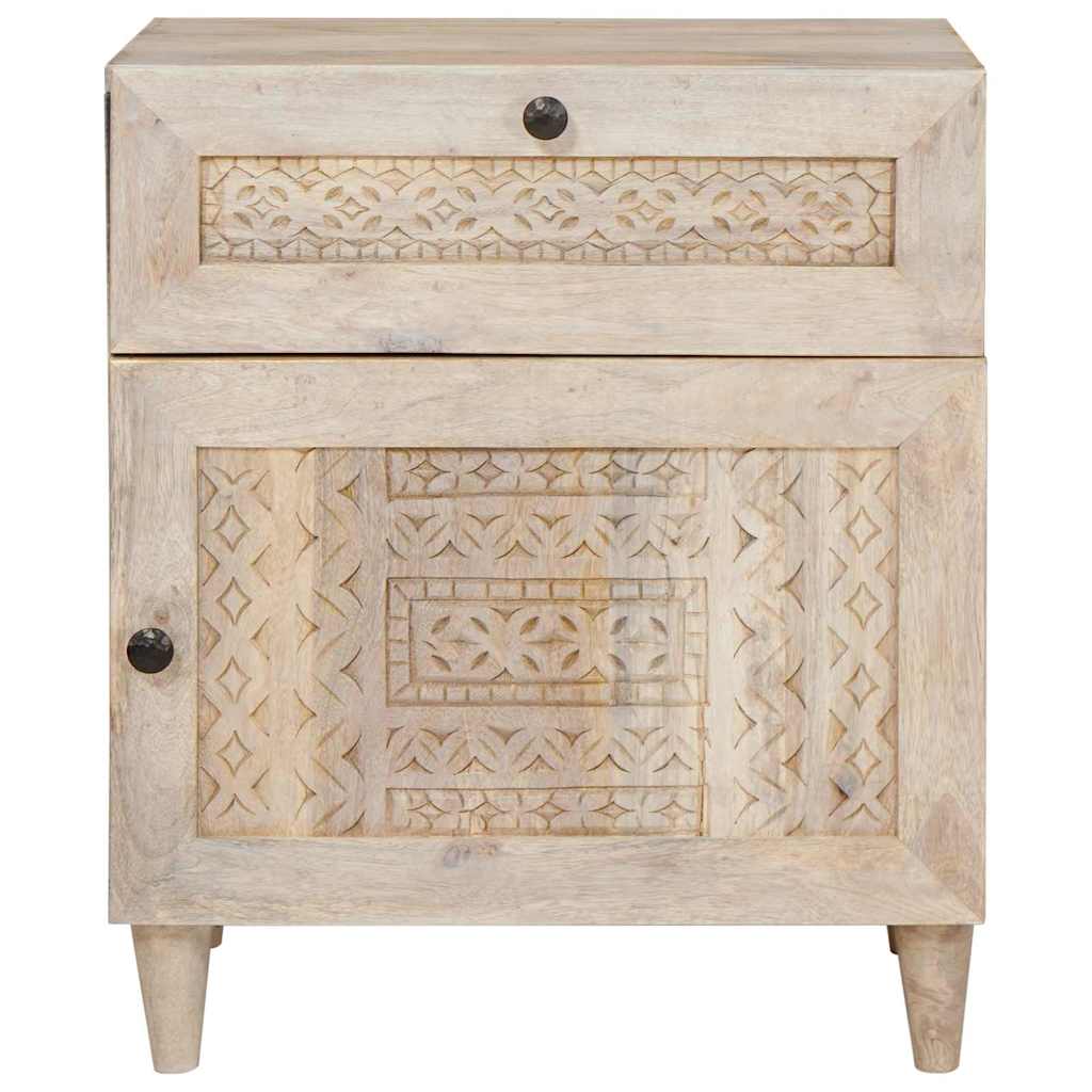 Noćni ormar Bijela 50 x 33 x 60 cm Konstruirano drvo