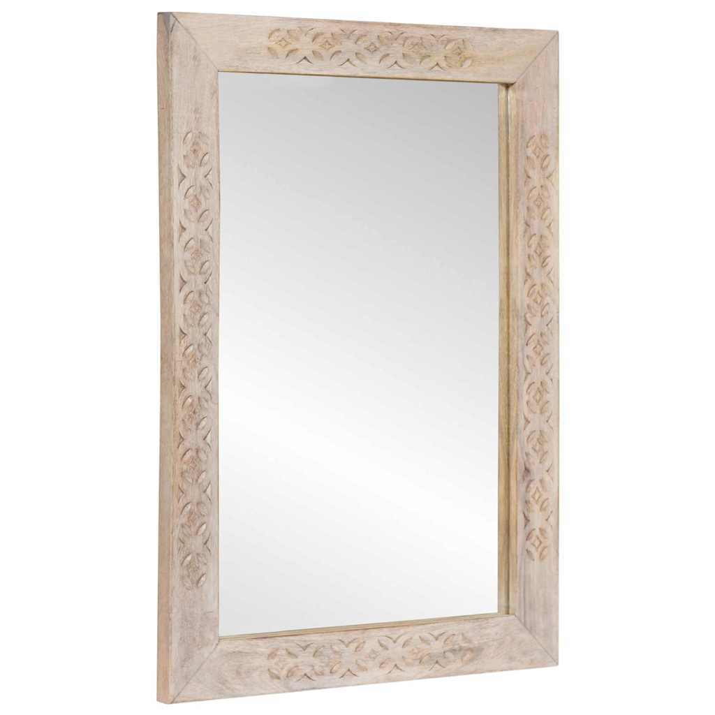 Zrcalo za kupaonicu Pravokutni Bijela 50 x 2,5 x 70 cm
