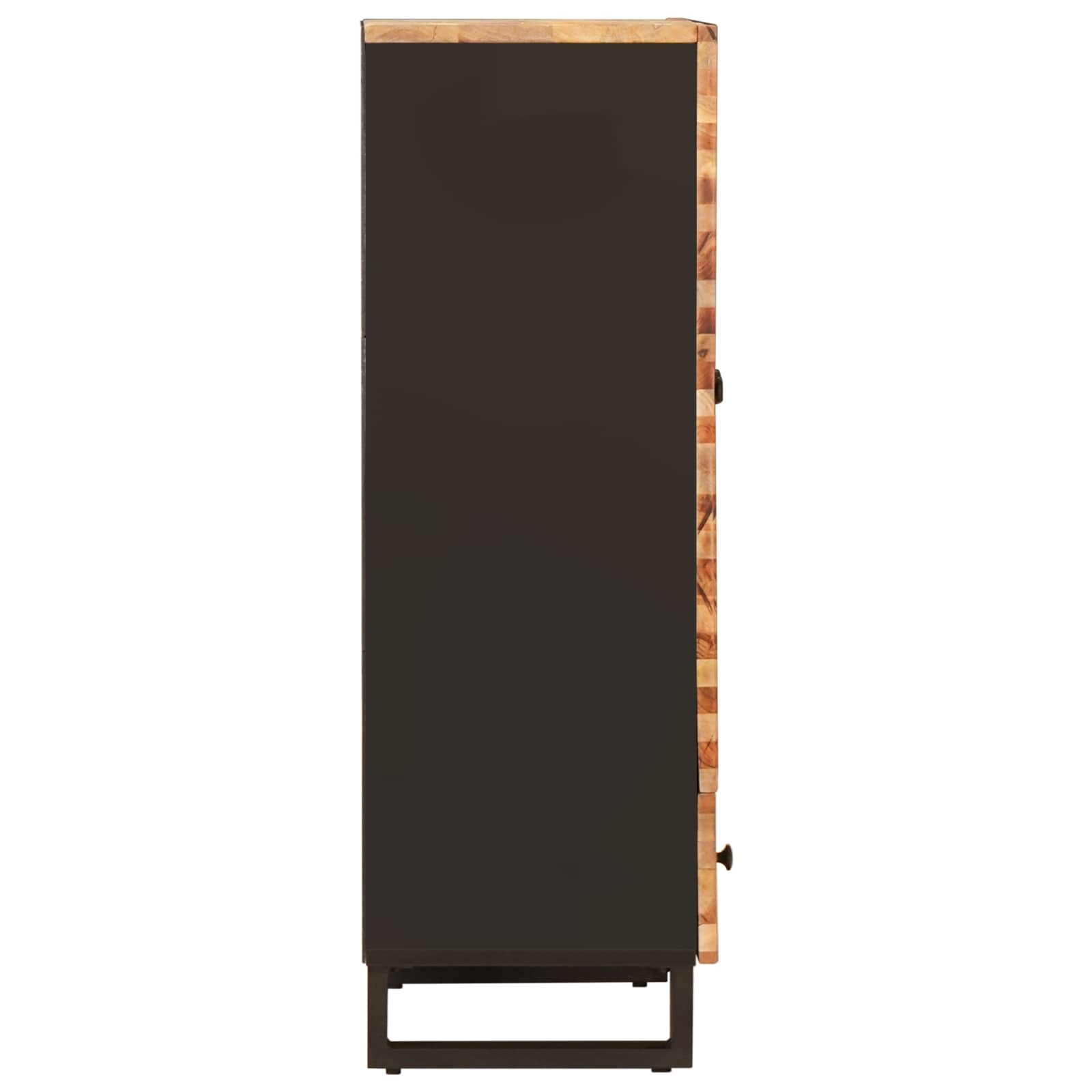 Visoki Regal za Skladištenje s pohranom Smeđa 60 x 33 x 100 cm