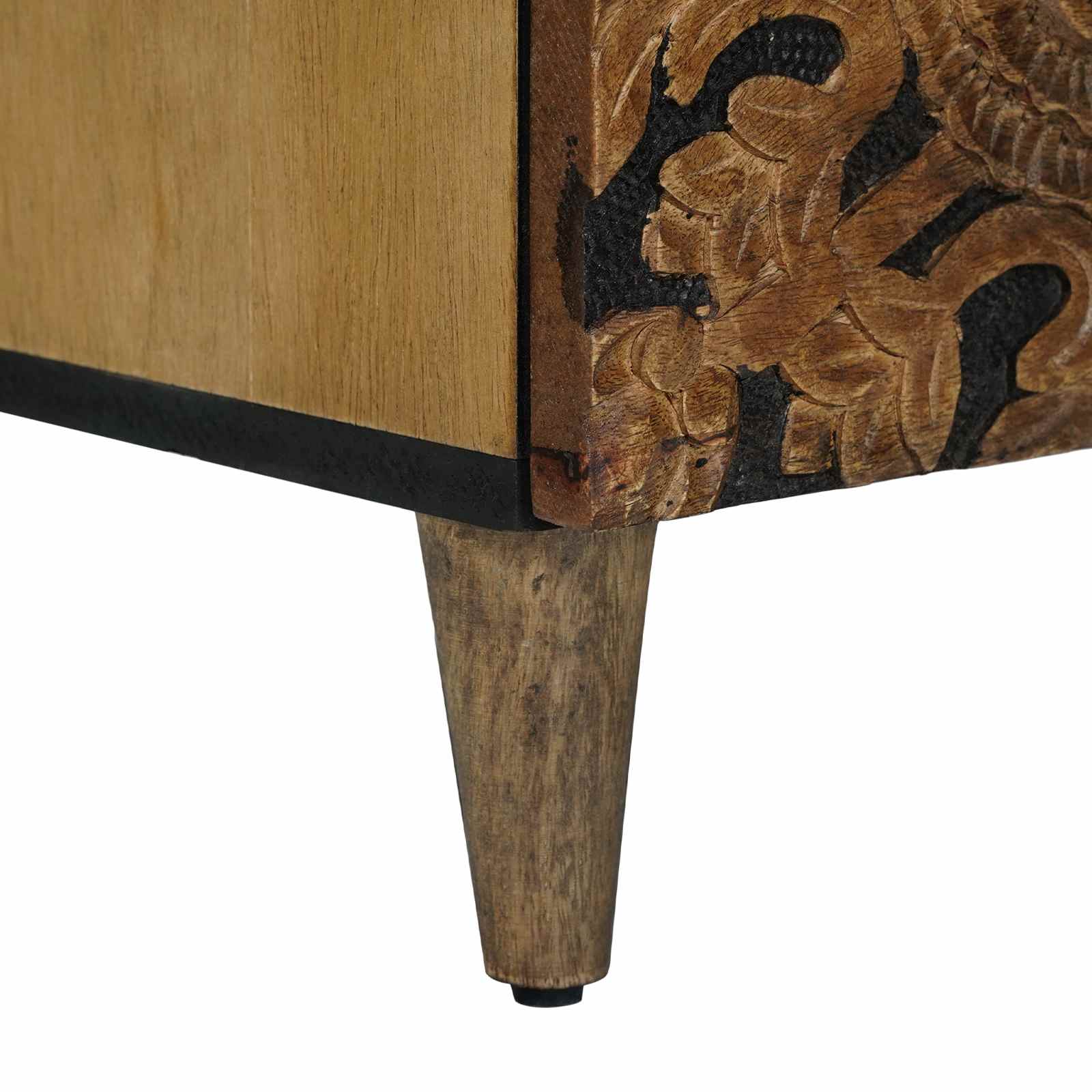 Sideboard za Pohranu Smeđa 60 x 33,5 x 75 cm Čvrsto drvo manga