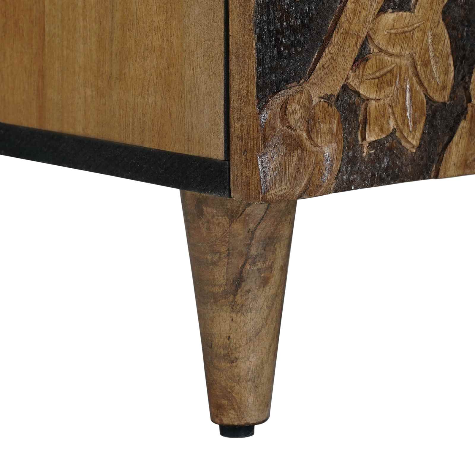 Kupaonski ormarić za sudoper s pohranom Smeđa 62 x 33 x 58 cm