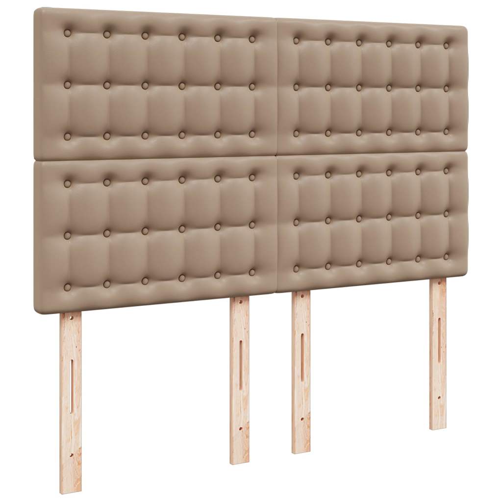 Otomanski krevet s madracem cappuccina 140x190cm umjetna koža