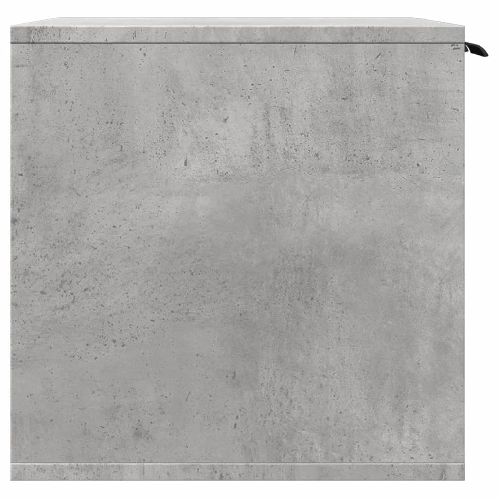 Kutija z mačji pijesak boja betona 80x50x45cm konstruirano drvo