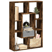 Regal za knjige boja hrasta 63x20x90 cm konstruirano drvo