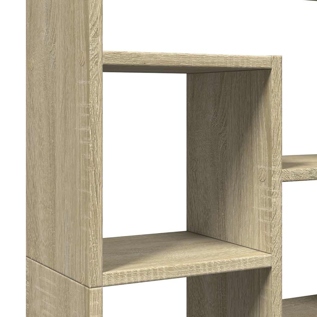 Regal za knjige boja hrasta 72x20x120,5 cm od konstruiranog drva
