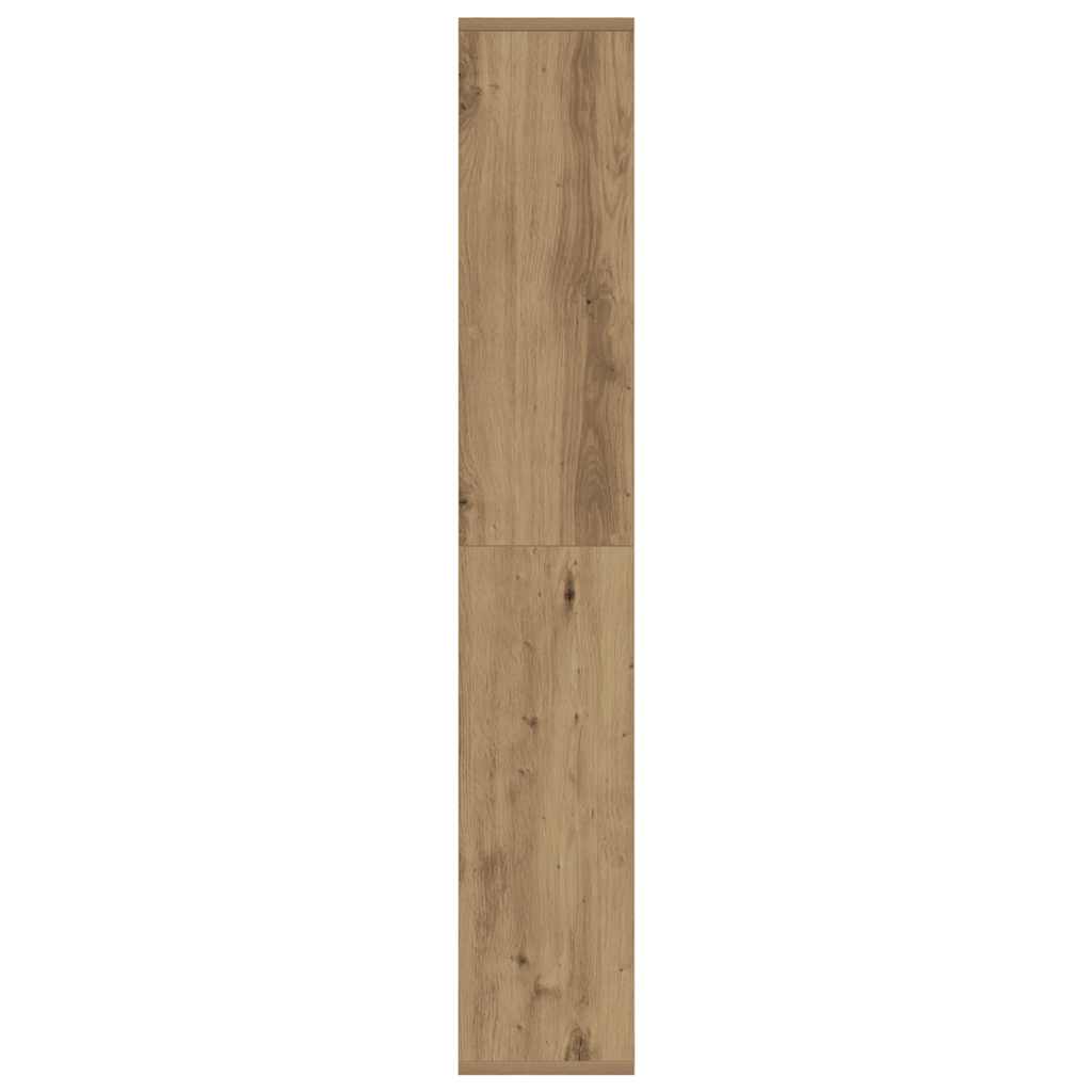 Regal za knjige boja hrasta 72x20x120,5 cm od konstruiranog drva