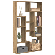 Regal za knjige boja hrasta 72x20x120,5 cm od konstruiranog drva