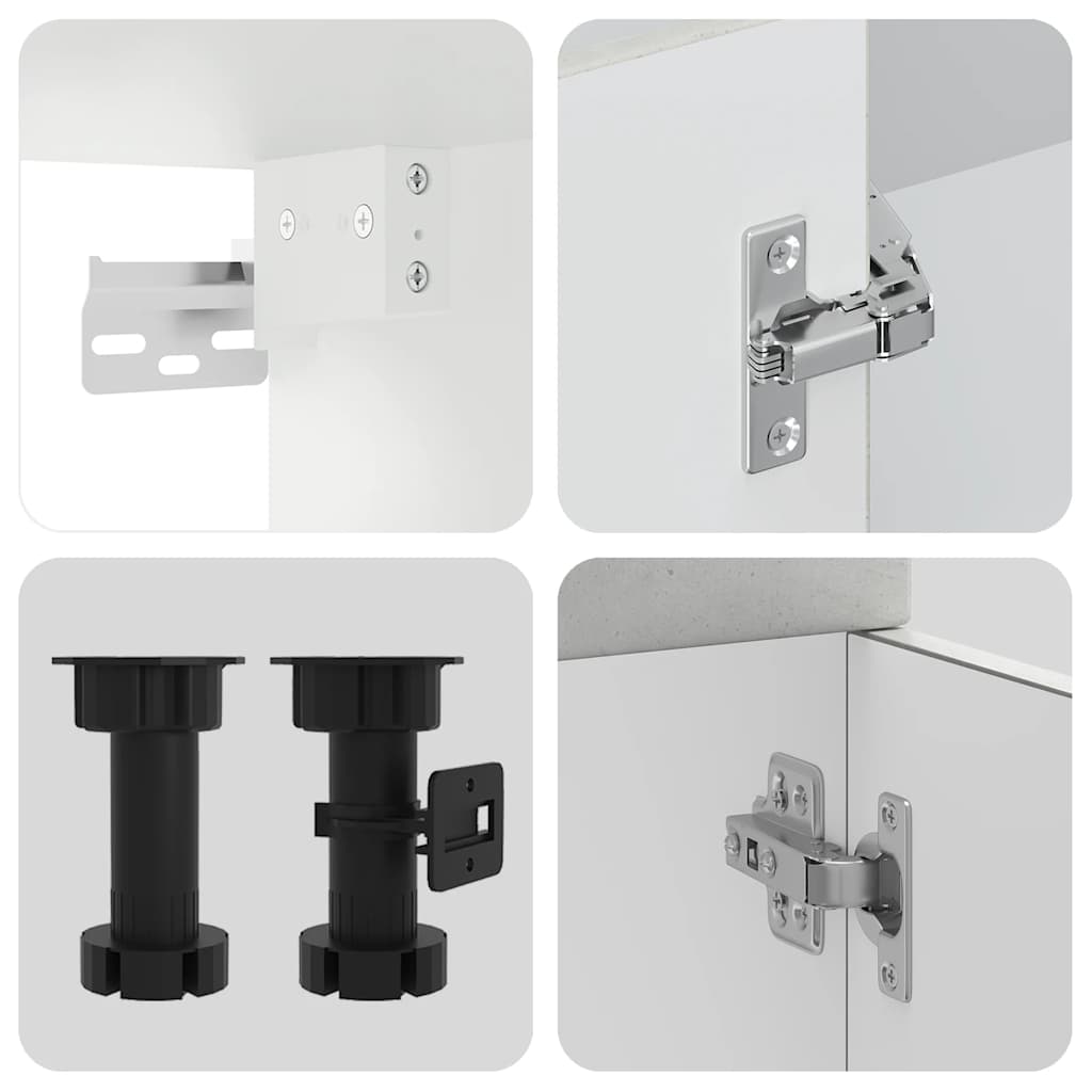 8-dijelni set kuhinjskih ormarića Kalmar konstruiranog drva