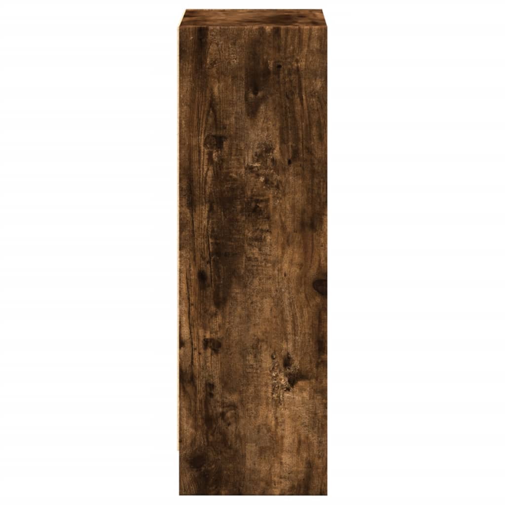 Regal za knjige boja hrasta 40x24x76 cm od konstruiranog drva