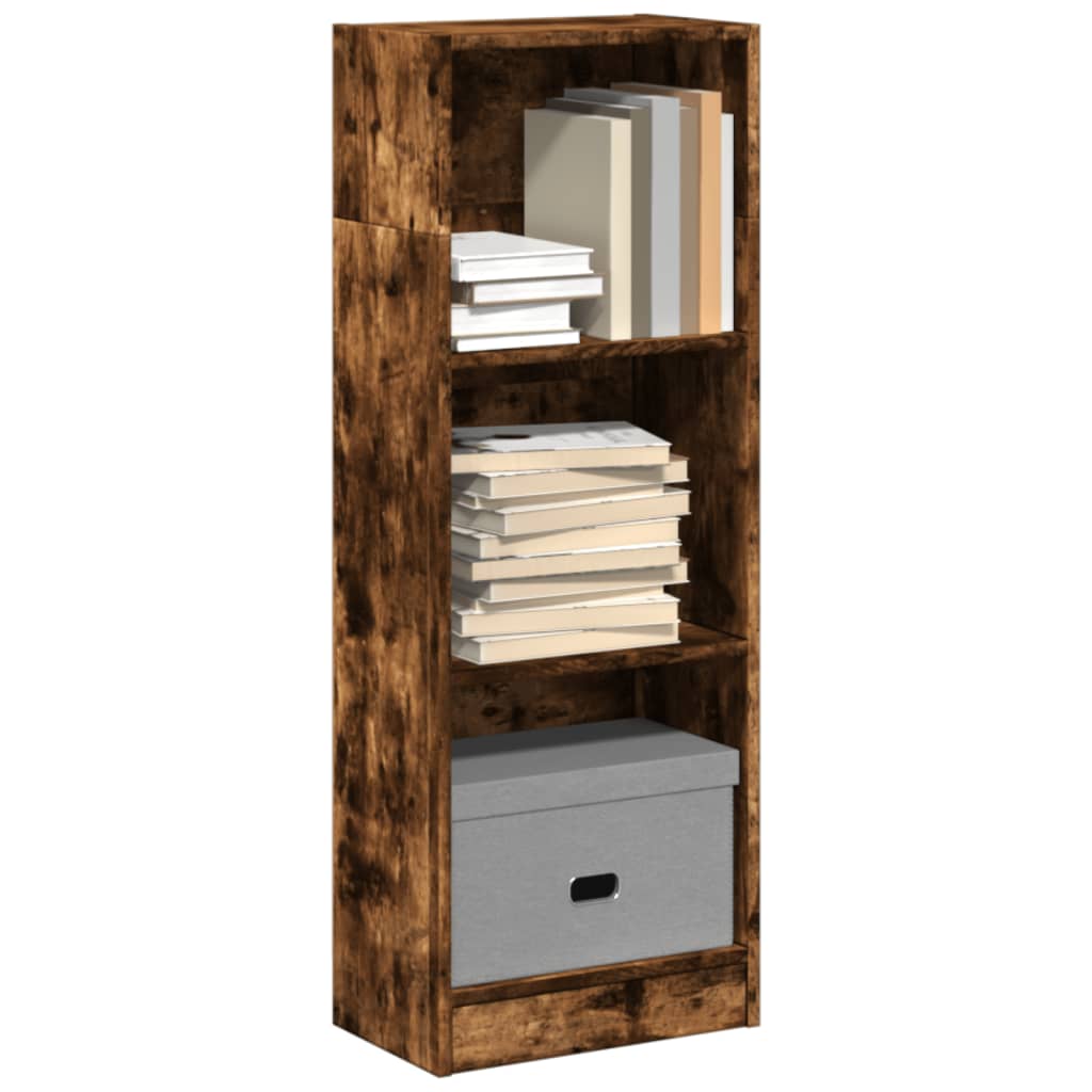 Regal za knjige boja hrasta 40x24x109 cm konstruirano drvo