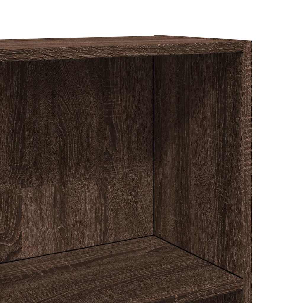 Regal za knjige boja hrasta 40x24x143 cm konstruirano drvo