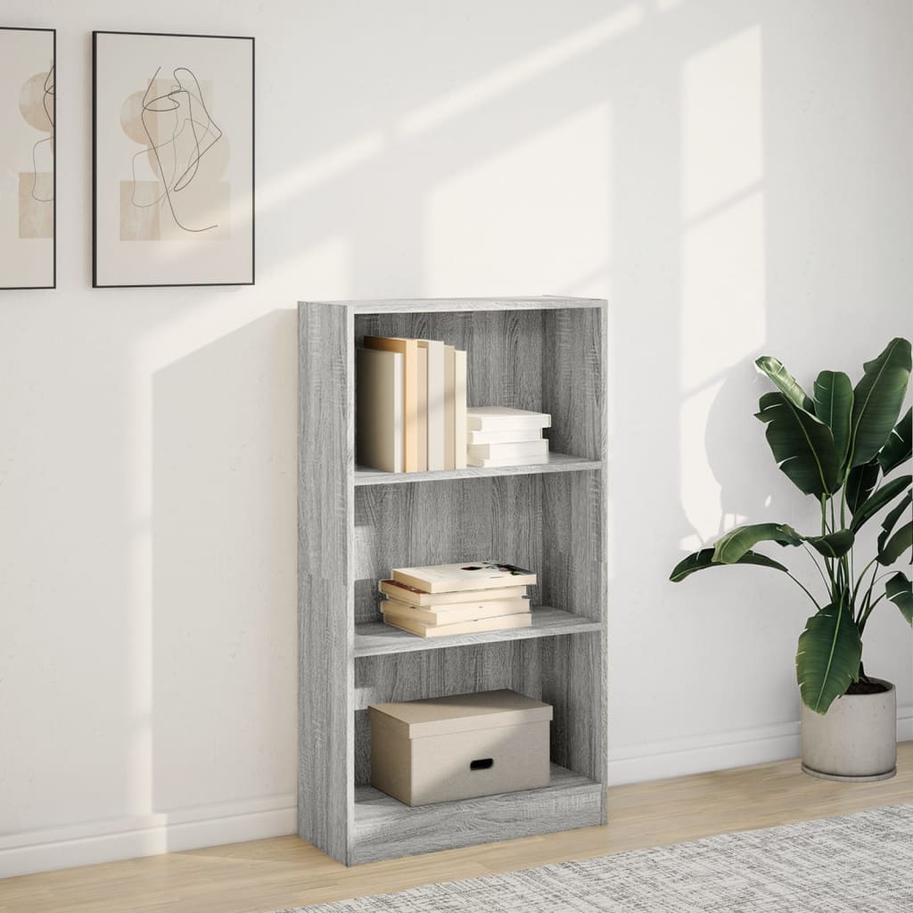 Regal za knjige boja hrasta 60x24x109 cm konstruirano drvo