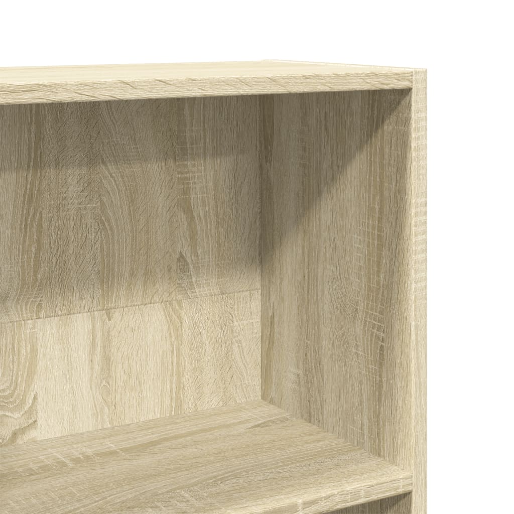 Regal za knjige boja hrasta 60x24x143 cm od konstruiranog drva