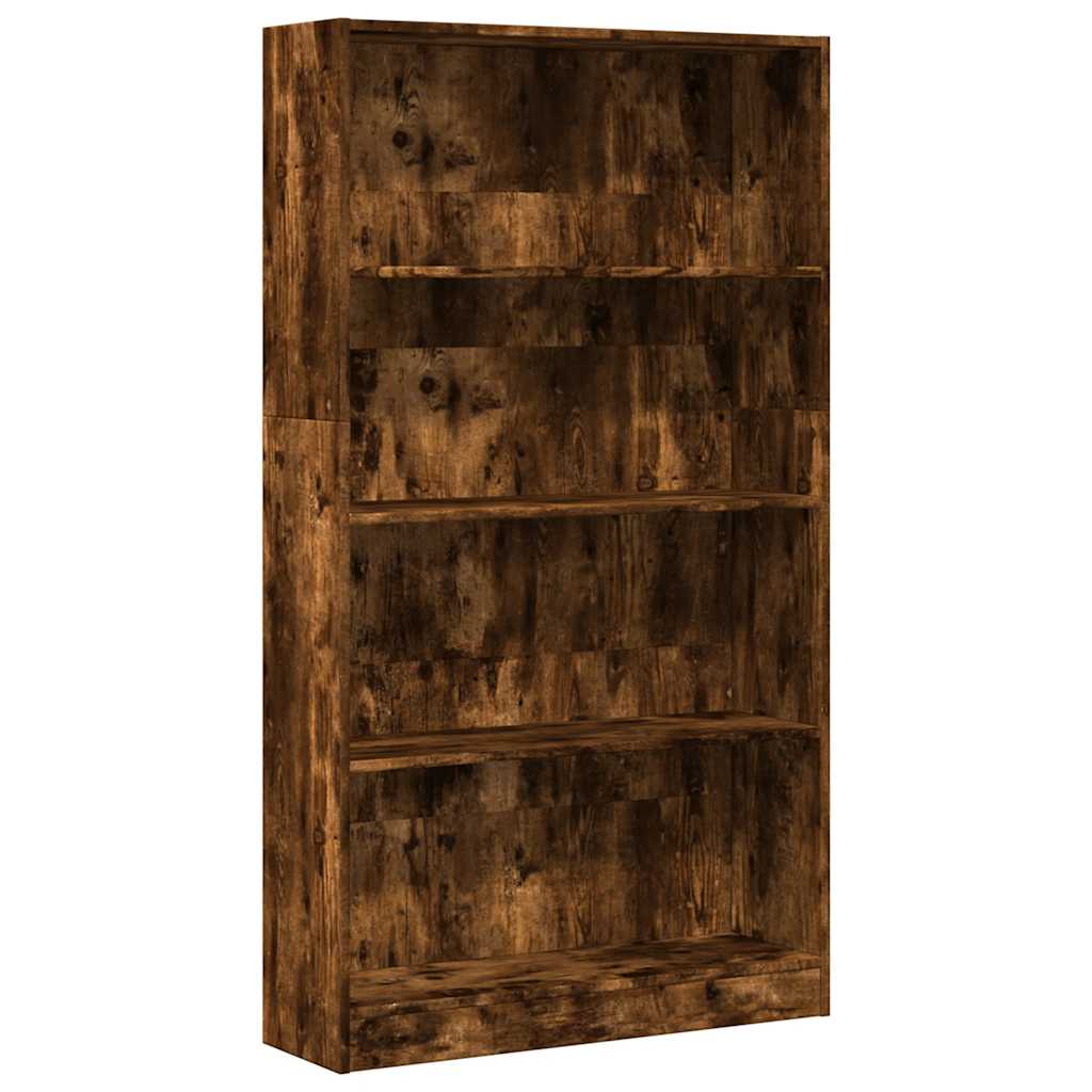 Regal za knjige boja hrasta 80x24x143 cm od konstruiranog drva