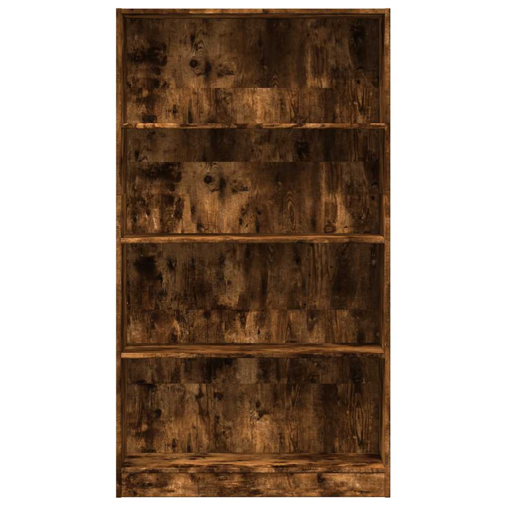 Regal za knjige boja hrasta 80x24x143 cm od konstruiranog drva