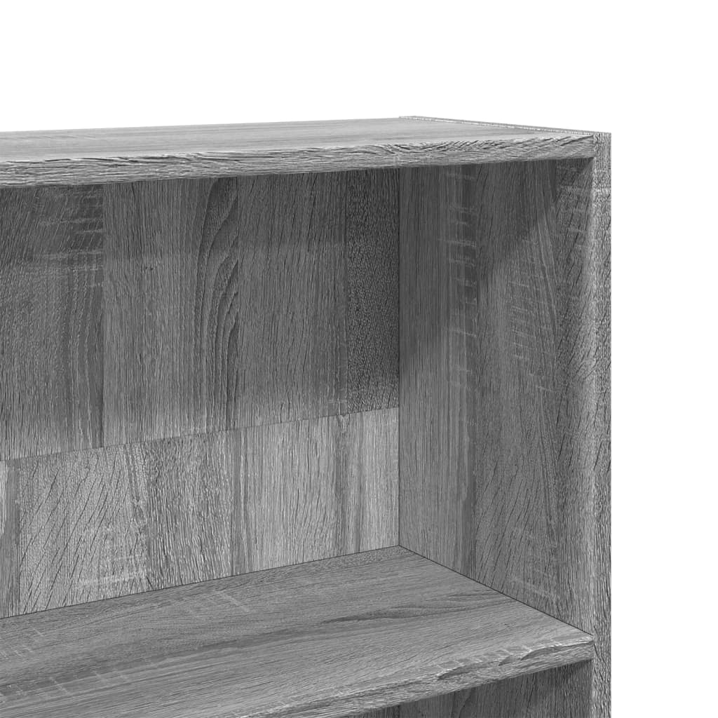 Regal za knjige boja hrasta 80x24x143 cm konstruirano drvo