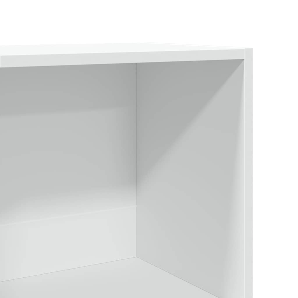 Regal za knjige bijeli 40x30x114 cm od konstruiranog drva
