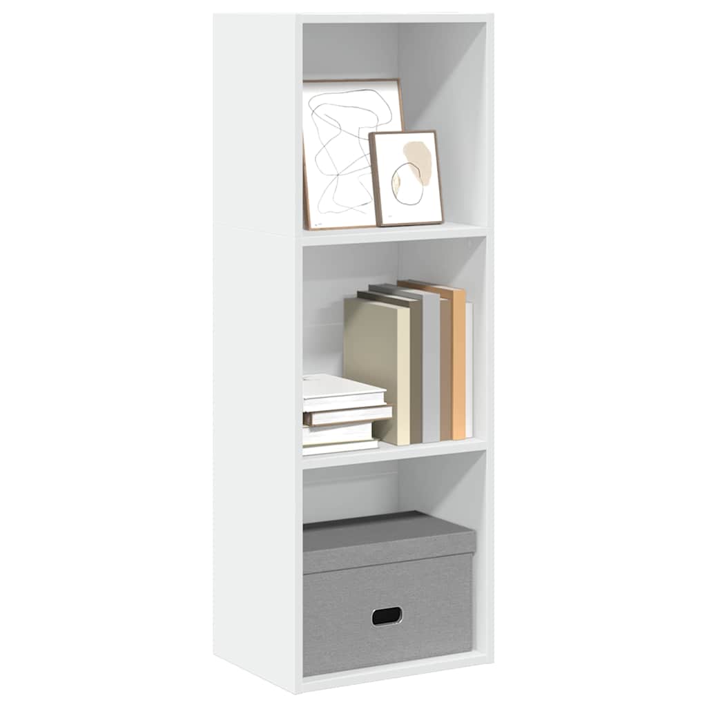 Regal za knjige bijeli 40x30x114 cm od konstruiranog drva