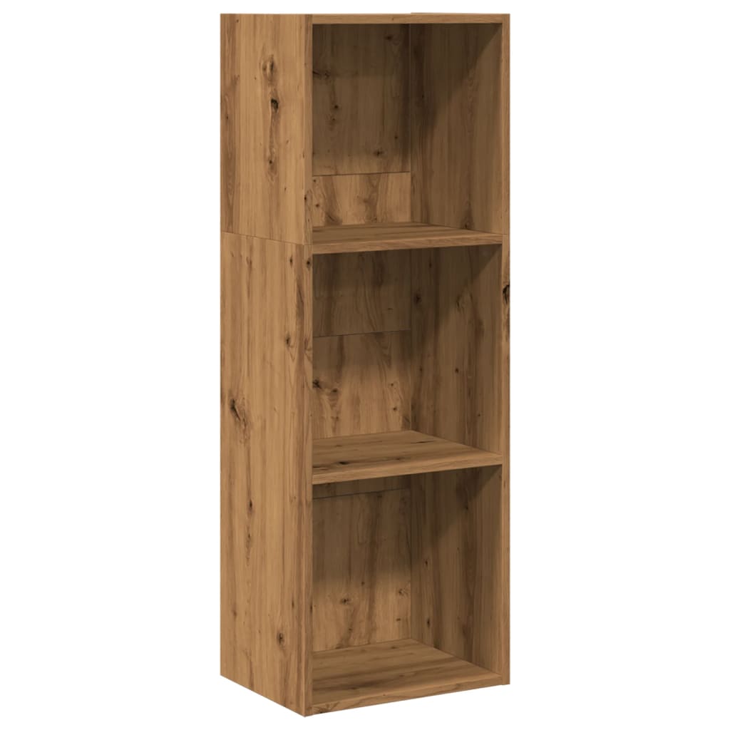 Regal za knjige boja hrasta 40x30x114 cm konstruirano drvo Smeđa