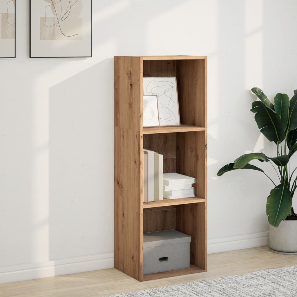 Regal za knjige boja hrasta 40x30x114 cm konstruirano drvo