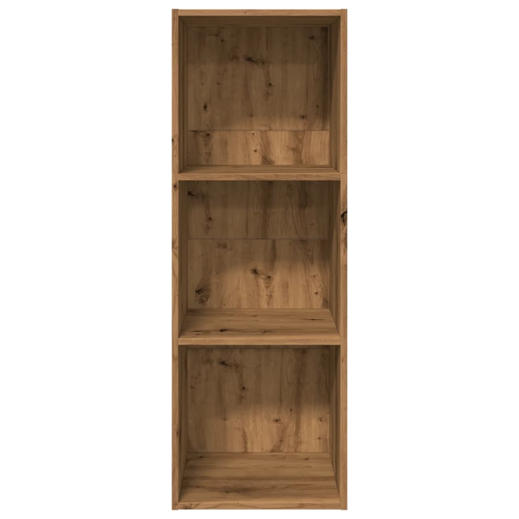 Regal za knjige boja hrasta 40x30x114 cm konstruirano drvo Smeđa