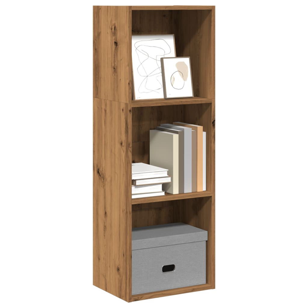 Regal za knjige boja hrasta 40x30x114 cm konstruirano drvo