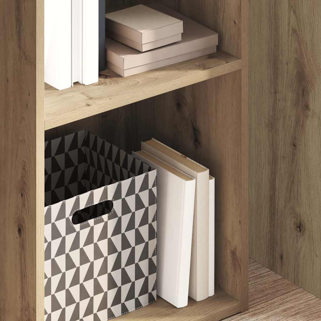 Regal za knjige boja artisian hrast 40x30x152 cm drveni